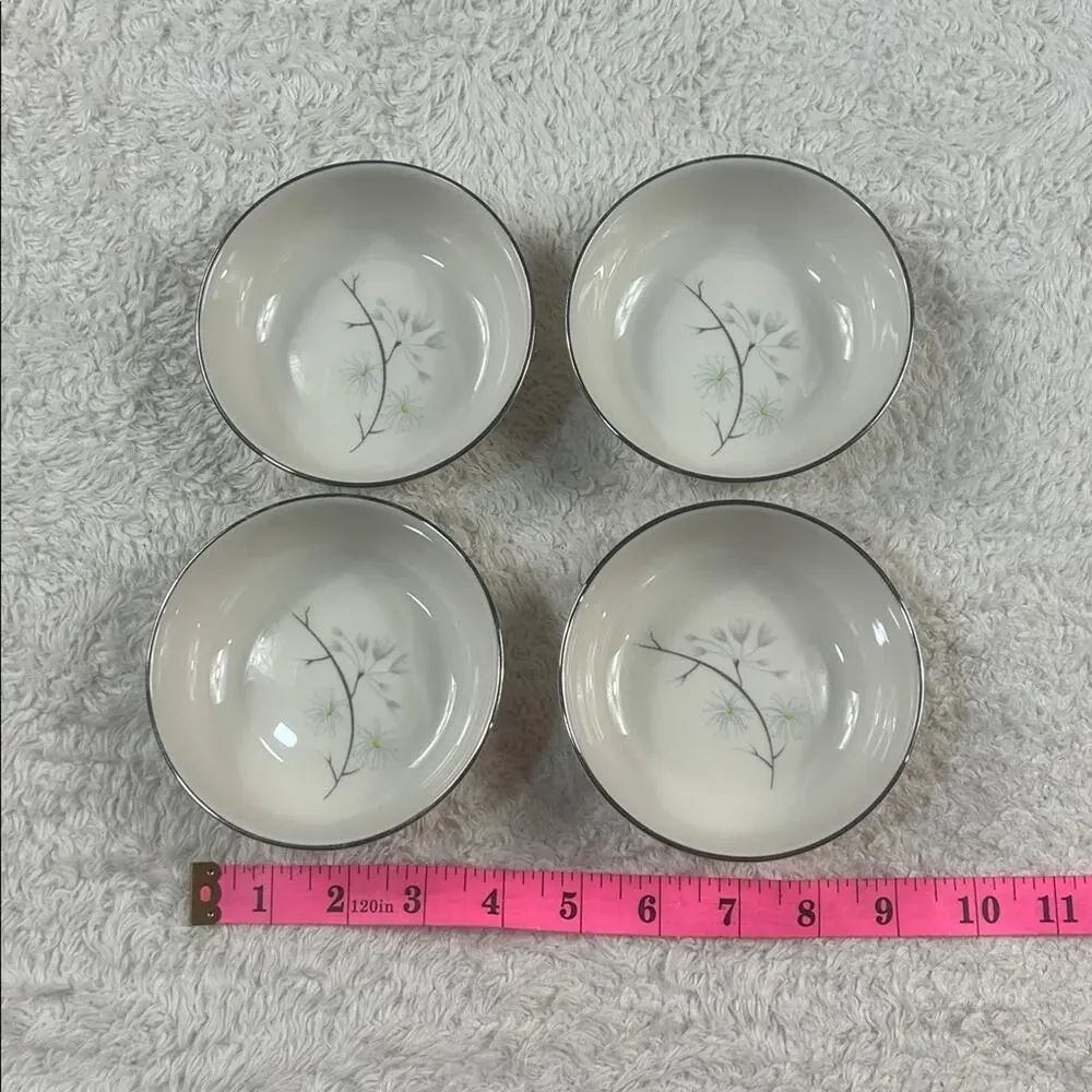 Vintage MCM Edgerton Eternal Springs‎ Serving bowl and Fruit bowl set - 6 pieces
